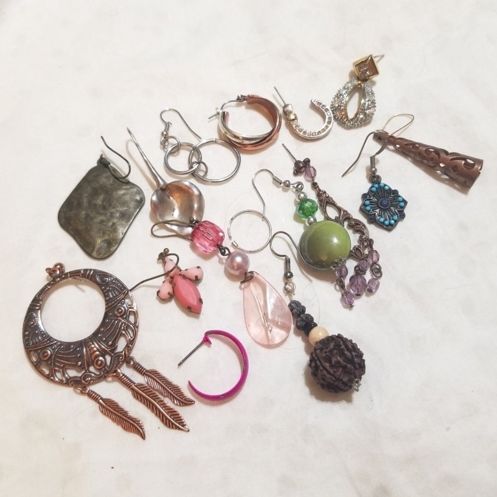 VTG LOT of Single Earrings